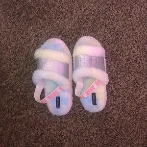 ‘‘BEBE girls’’Slides/slippers